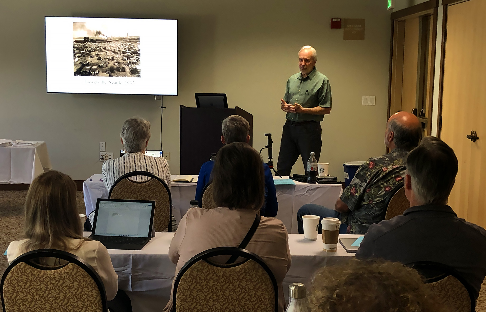 harrisJohn Harris during his presentation at VisComm 37 in Mammoth Lakes, Calif., on June 22, 2023.-viscomm37